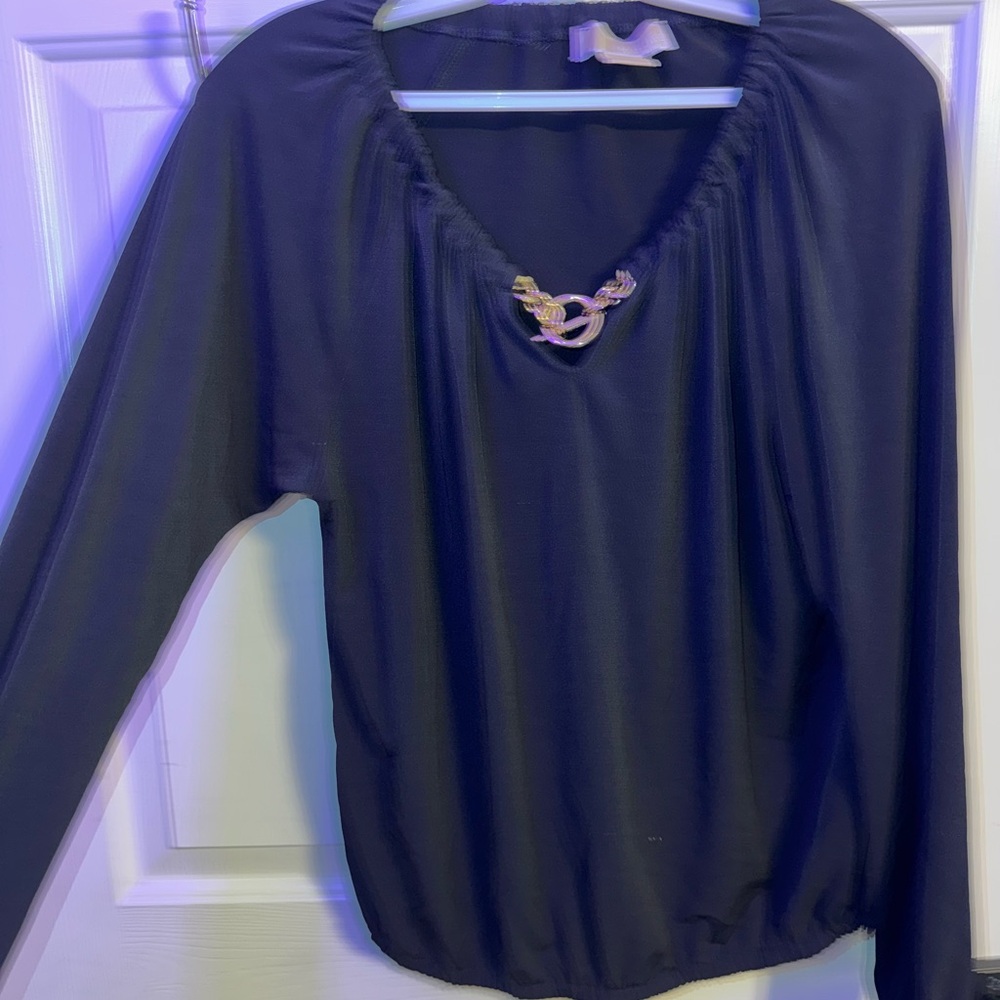 Michael Kors Elegant Black Women's Top